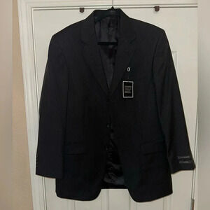 Alfani Charcoal Pinstripe Blazer